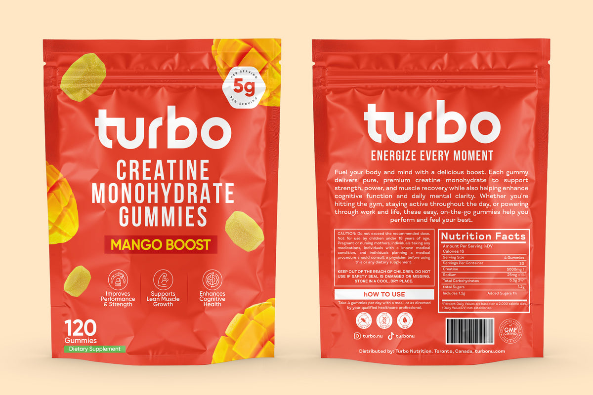 Turbo Creatine Monohydrate Gummies